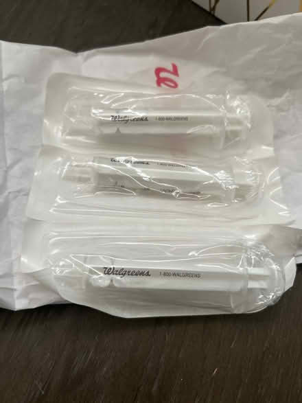 Photo of free 3new in package plastic syringes (Walnut Creek) #1