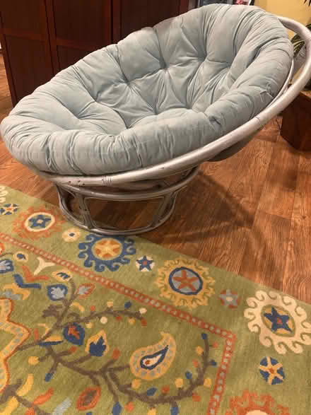 Photo of free Papasan Chair (Centerville) #1