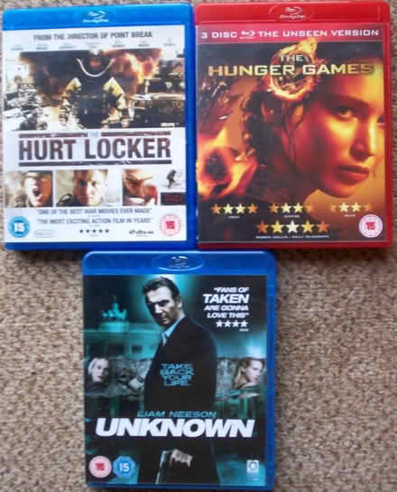 Photo of free blu rays (Sprowston NR7) #1