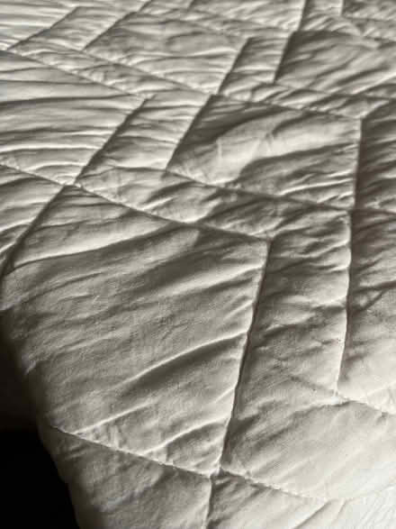 Photo of free Deep Mattress Protector for Double bed, 100% Cotton (Nether Edge S7) #1