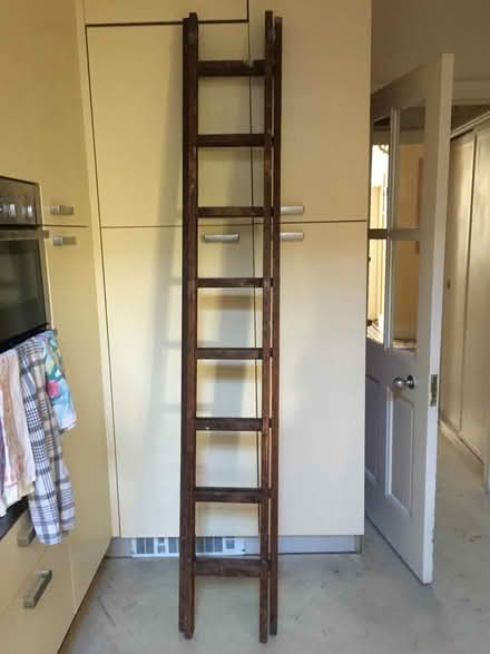 Photo of free Wooden ladder (Chiswick W4) #1