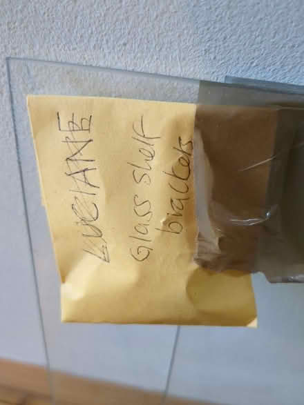 Photo of free Small glass shelves with brackets (Ham TW10) #2