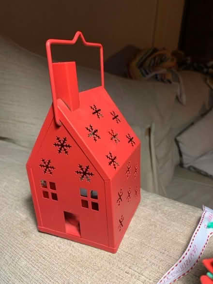 Photo of free Tin house for a candle (Malvern Link WR14) #1