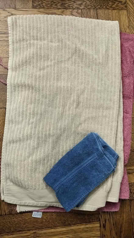 Photo of free 5 Large Towels + 1 small towel (Sunnyside) #1