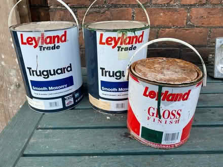 Photo of free Loads of green masonry paint (Bidston Hill CH43) #1