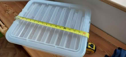 Photo of free Plastic box with lid (Hertford SG14) #2