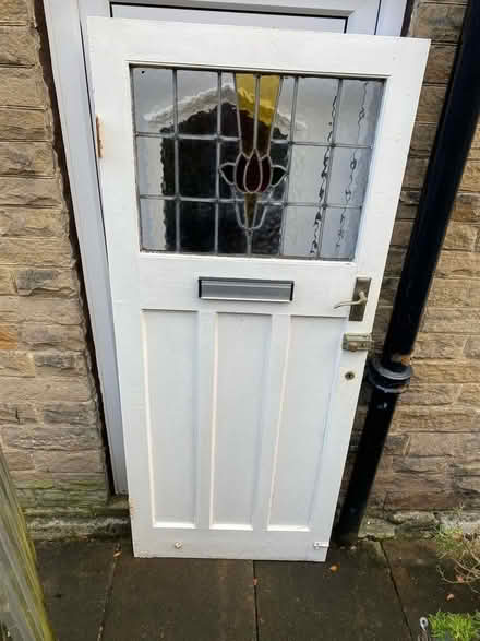 Photo of free Original 1930s external door (Hebden Bridge) #2