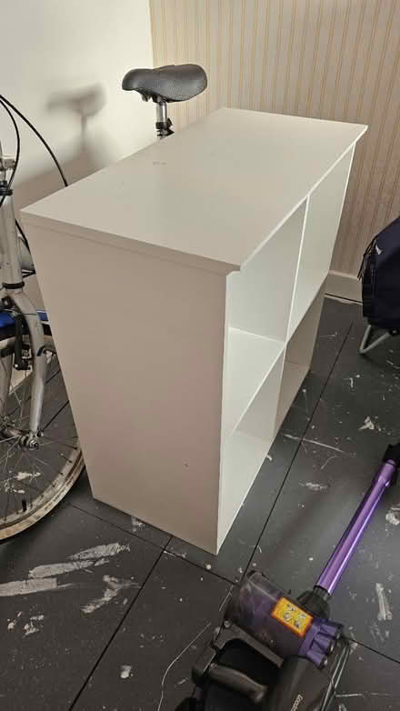 Photo of free White cube unit (Sefton Park Liverpool) #2