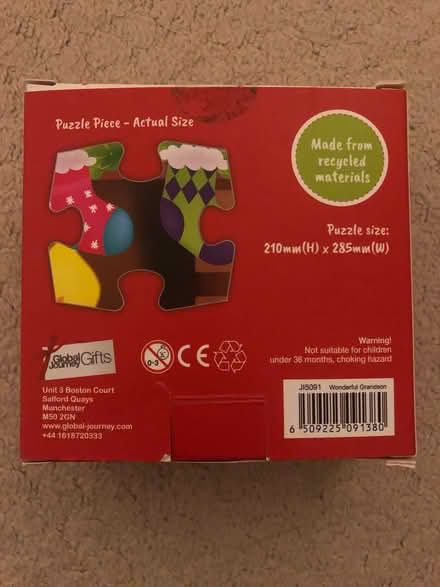 Photo of free Christmas grandson jigsaw (Crooks Barn TS20) #4