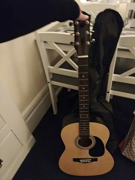Photo of free UNPLAYABLE acoustic guitar (M33 Sale) #1