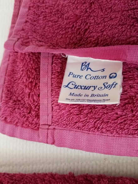 Photo of free Maroon bath towels x 2 BHS (Frome BA11) #2