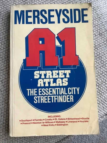 Photo of free Old Merseyside Street Atlas (Childwall L16) #1