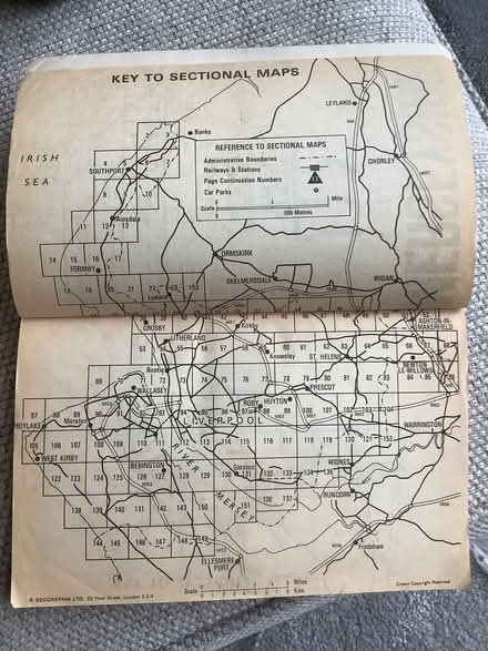 Photo of free Old Merseyside Street Atlas (Childwall L16) #2