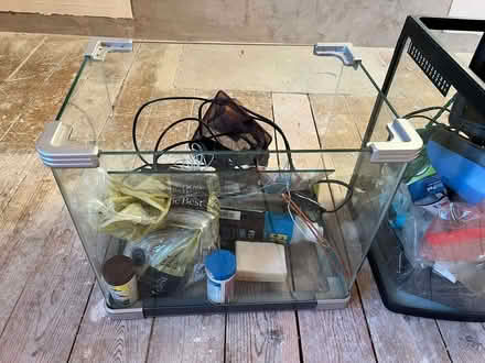 Photo of free 2 x small fish tanks and accessories (Guiseley LS20) #2