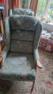 Photo of free Pair of Upright Armchairs (Litherland L21) #1