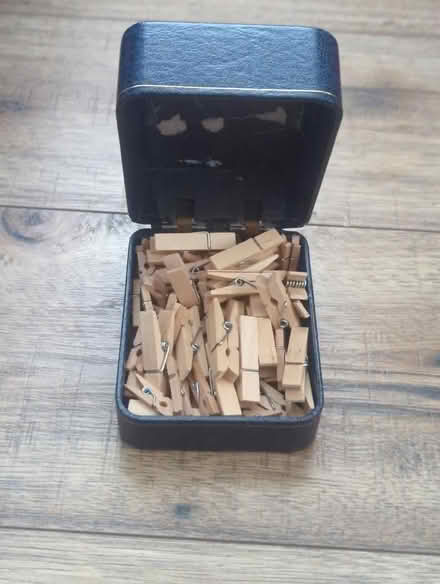 Photo of free Assorted mini wooden pegs - arts and craft (Moortown LS17) #1