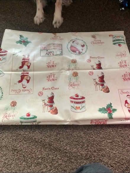Photo of free Plastic Christmas table cover (Bilton, CV22) #1