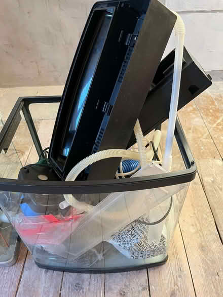 Photo of free 2 x small fish tanks and accessories (Guiseley LS20) #3