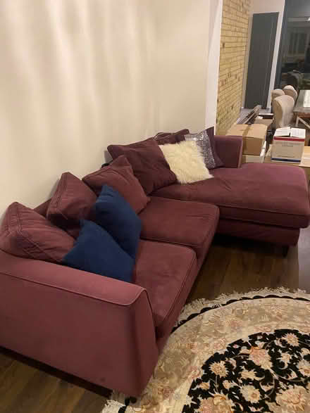 Photo of free L shape sofa (Kt9 2ht) #1