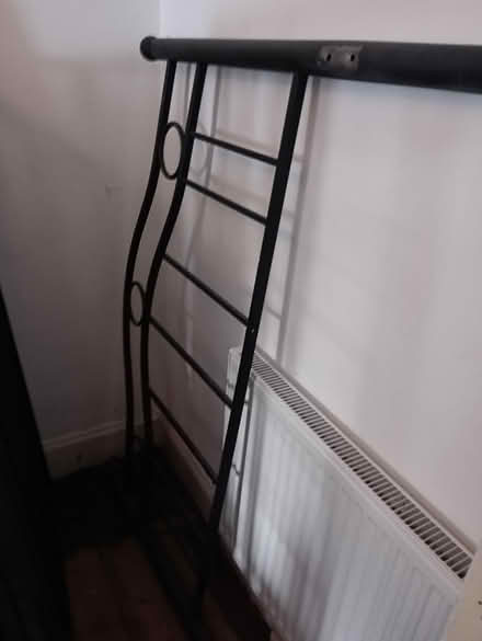 Photo of free Black bed (+ possible mattress) (Bedlam, SY8) #1