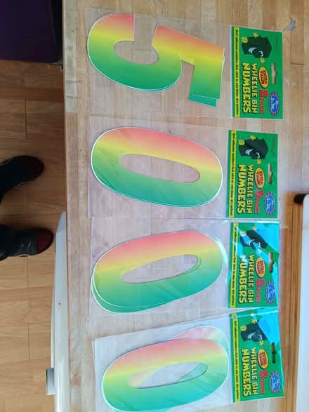 Photo of free Wheely Bin Numbers (Botley OX2) #1