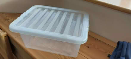 Photo of free Plastic box with lid (Hertford SG14) #1