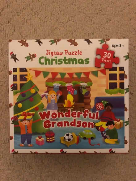Photo of free Christmas grandson jigsaw (Crooks Barn TS20) #3