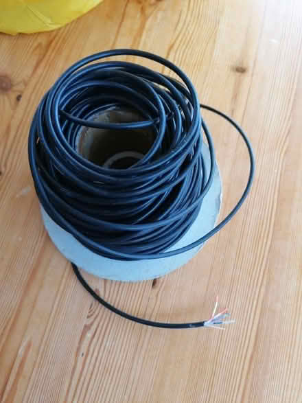 Photo of free Reel of exterior grade phone cable (Royston SG8) #1