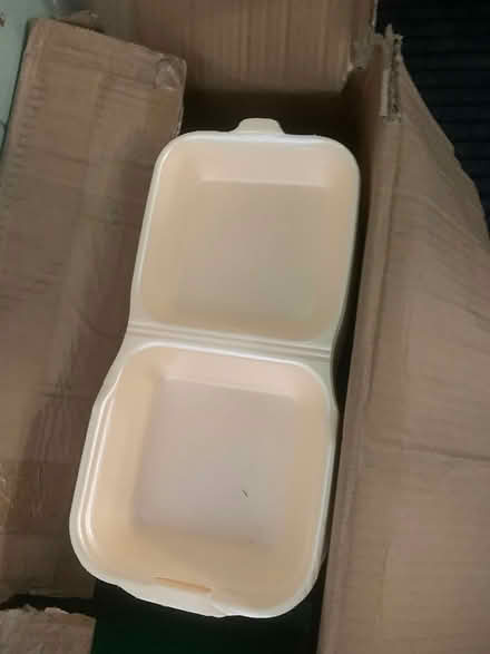 Photo of free Polystyrene takeaway boxes (Birstwith) #1