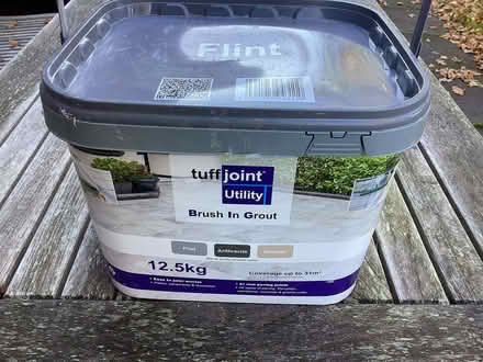 Photo of free Steintec TuffJoint Brush In Mortar 12.5kg Flint colour unope (Brooke NR15) #1