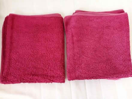 Photo of free Maroon bath towels x 2 BHS (Frome BA11) #1