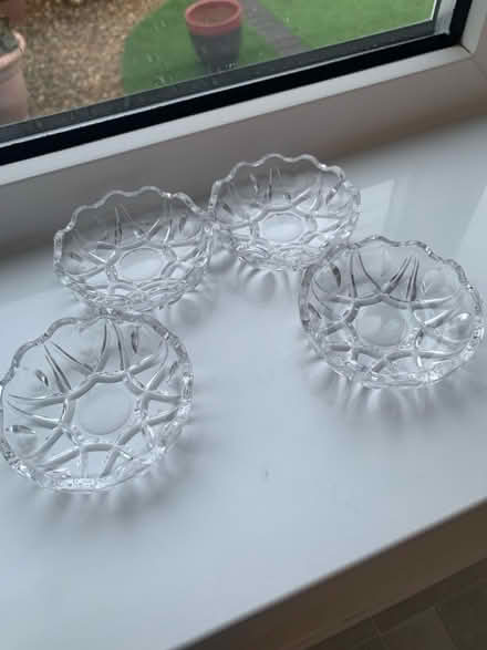 Photo of free Cut glass trinket dishes (Lunts Heath WA8) #2