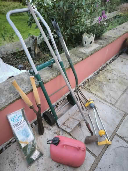Photo of free Garden tools/trolley/petrol can (Beckenham) #1