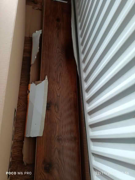 Photo of free Dark brown laminate flooring (WV4) #1