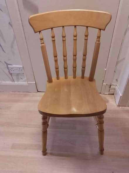 Photo of free Two solid pine chairs (Maryhill G20) #1