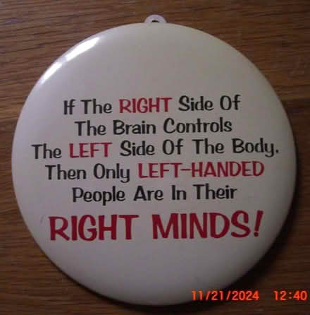 Photo of free Left handed people will get it ;-) (Pleasantville) #1