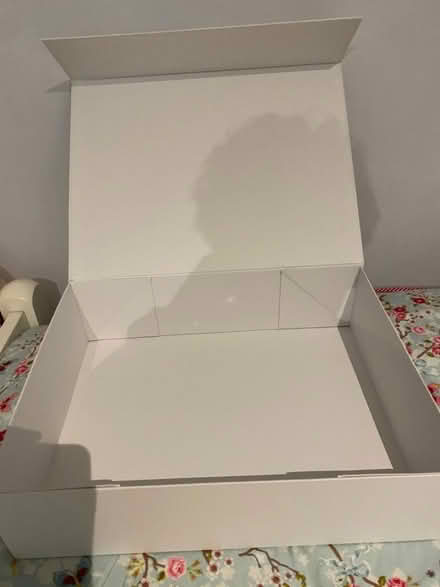 Photo of free Large white gift box (Barons Court W14) #1