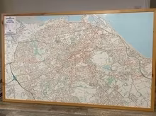 Photo of free Wall map of Edinburgh City (Portobello EH15) #1