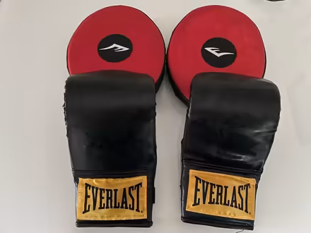 Photo of free Boxing gloves and pads (Guildford, GU2) #1