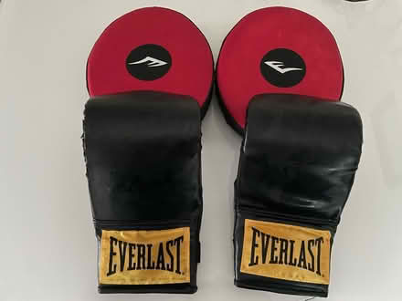 Photo of free Boxing gloves and pads (Guildford, GU2) #1