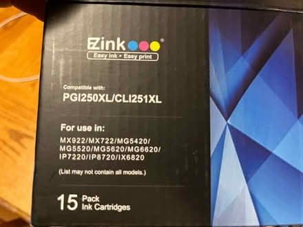 Photo of free Ink cartridges for Cannon (North Waltham) #2