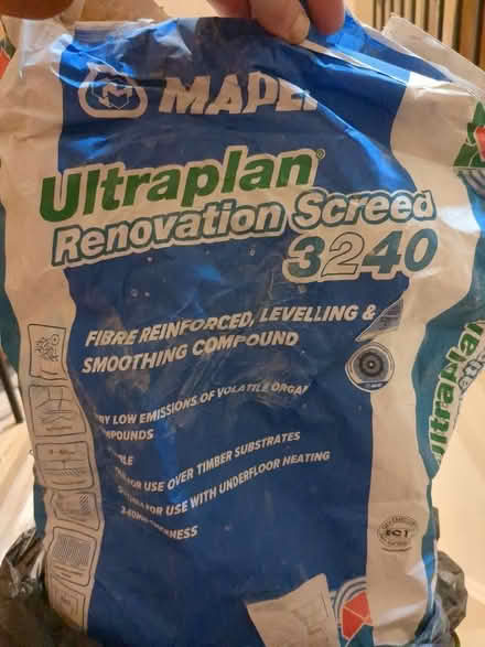 Photo of free Mapei Levelling and Smoothing Compound Third of a packet (Weston Park) #1