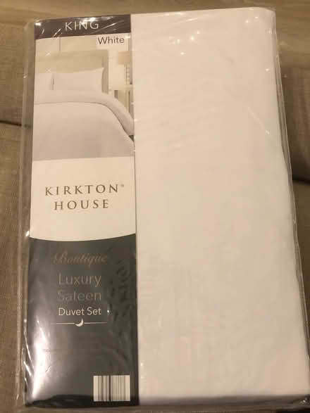 Photo of free White King size duvet set (South Ruislip HA4) #1
