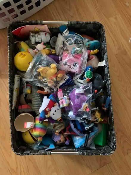 Photo of free Basket of Mcdonalds Toys (Sunnyvale 94087) #1