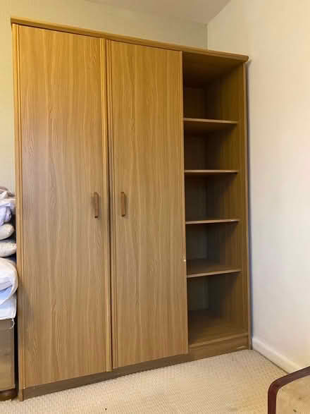 Photo of free Double Wardrobe & Drawer Unit (Wistaston CW2) #1
