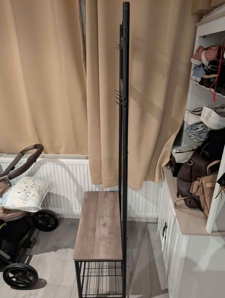 Photo of free Bedroom side tables and coat hanger with shelves for shoes (Lion Gate TW9) #3