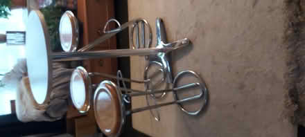 Photo of free Bar style table and 3 stools (TW14 Feltham) #2