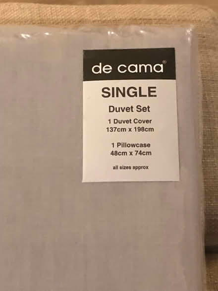 Photo of free Black and Grey Single duvet set (South Ruislip HA4) #2