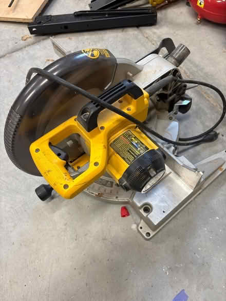 Photo of free Dewalt Miter saw (Mantelli) #2