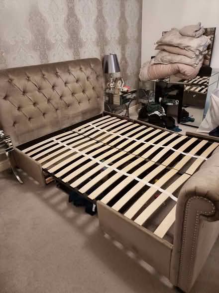 Photo of free NEXT King Size Bed With Storage Underneath (DA2) #2